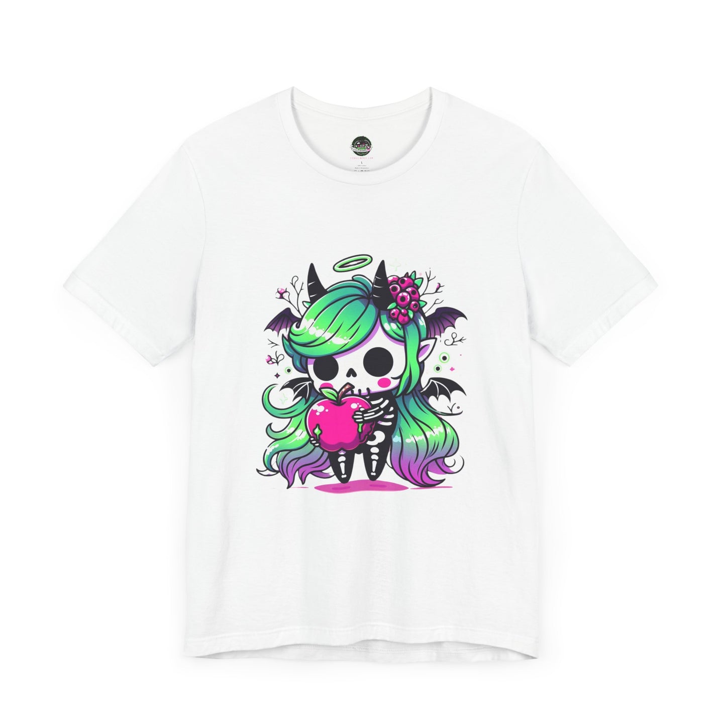 Chibi Skeleton Girl Tee Shirt