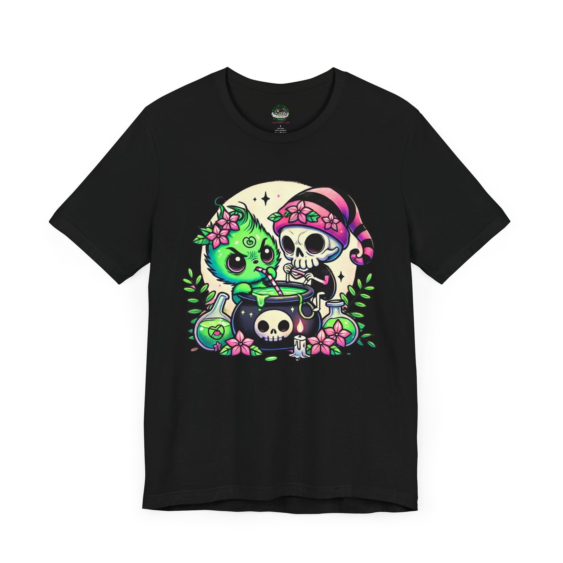 Kawaii Goth Grinch’s Brew Tee - T-Shirt