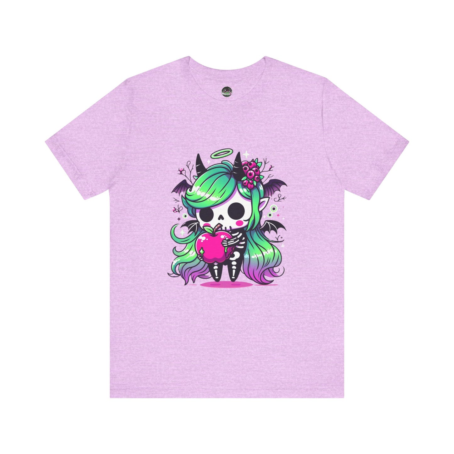 Chibi Skeleton Girl Tee Shirt
