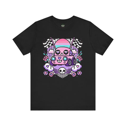 Kawaii Pastel Goth Shirt - Video Game Kart - Gamer Shirt