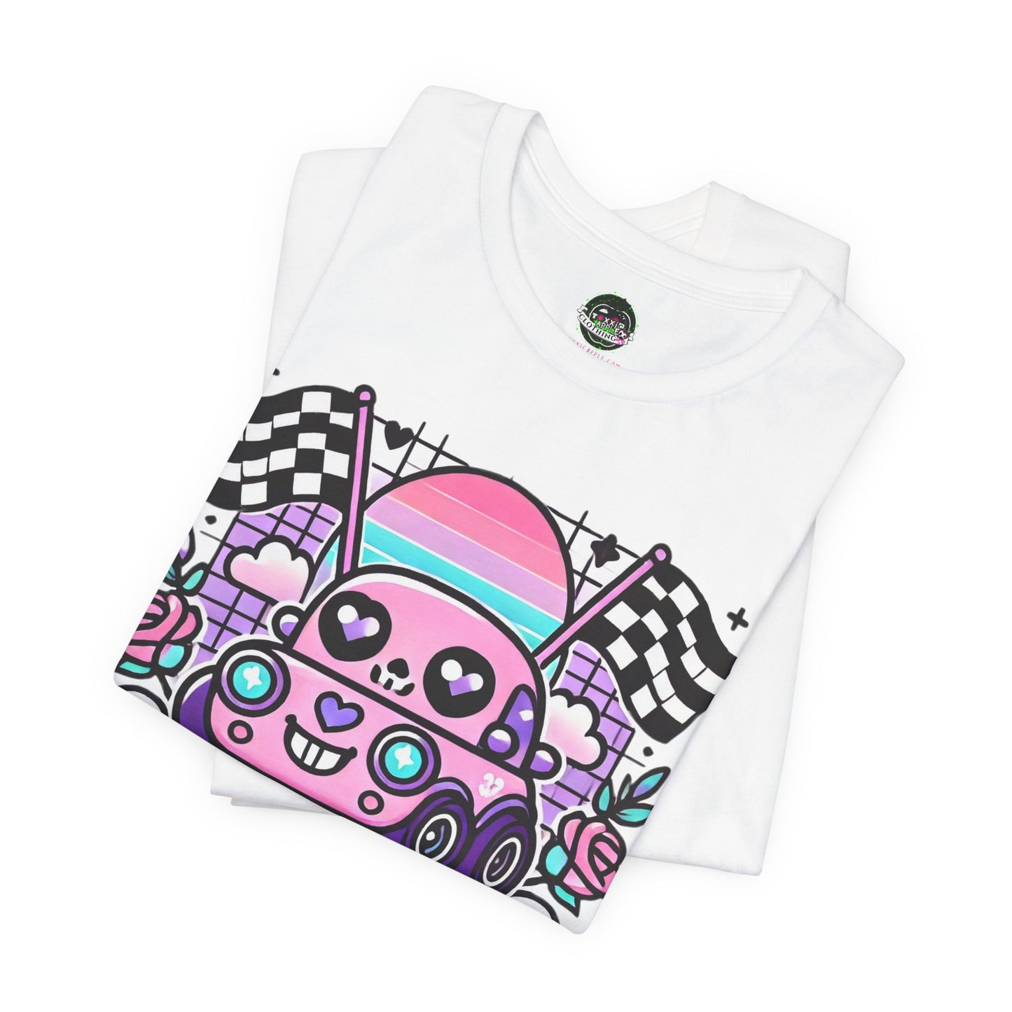 Kawaii Pastel Goth Shirt - Video Game Kart - Gamer Shirt
