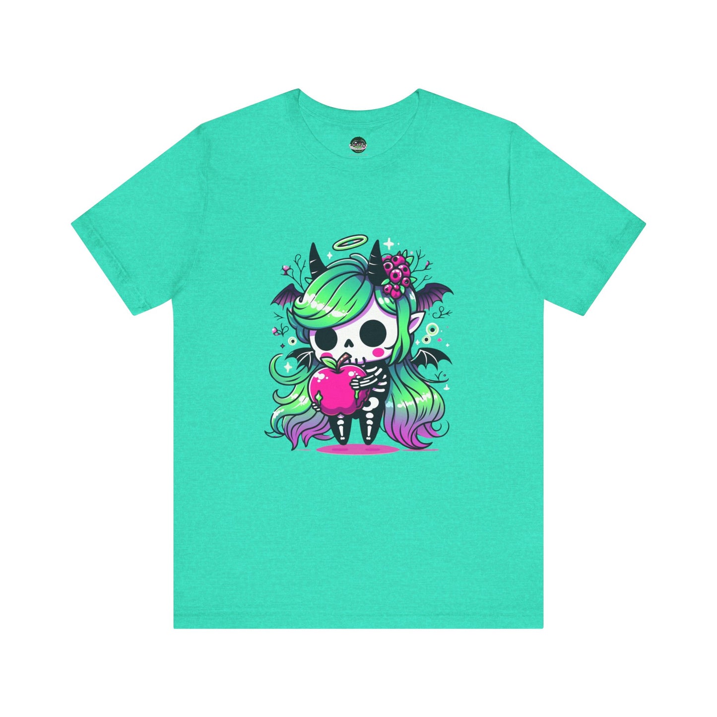 Chibi Skeleton Girl Tee Shirt