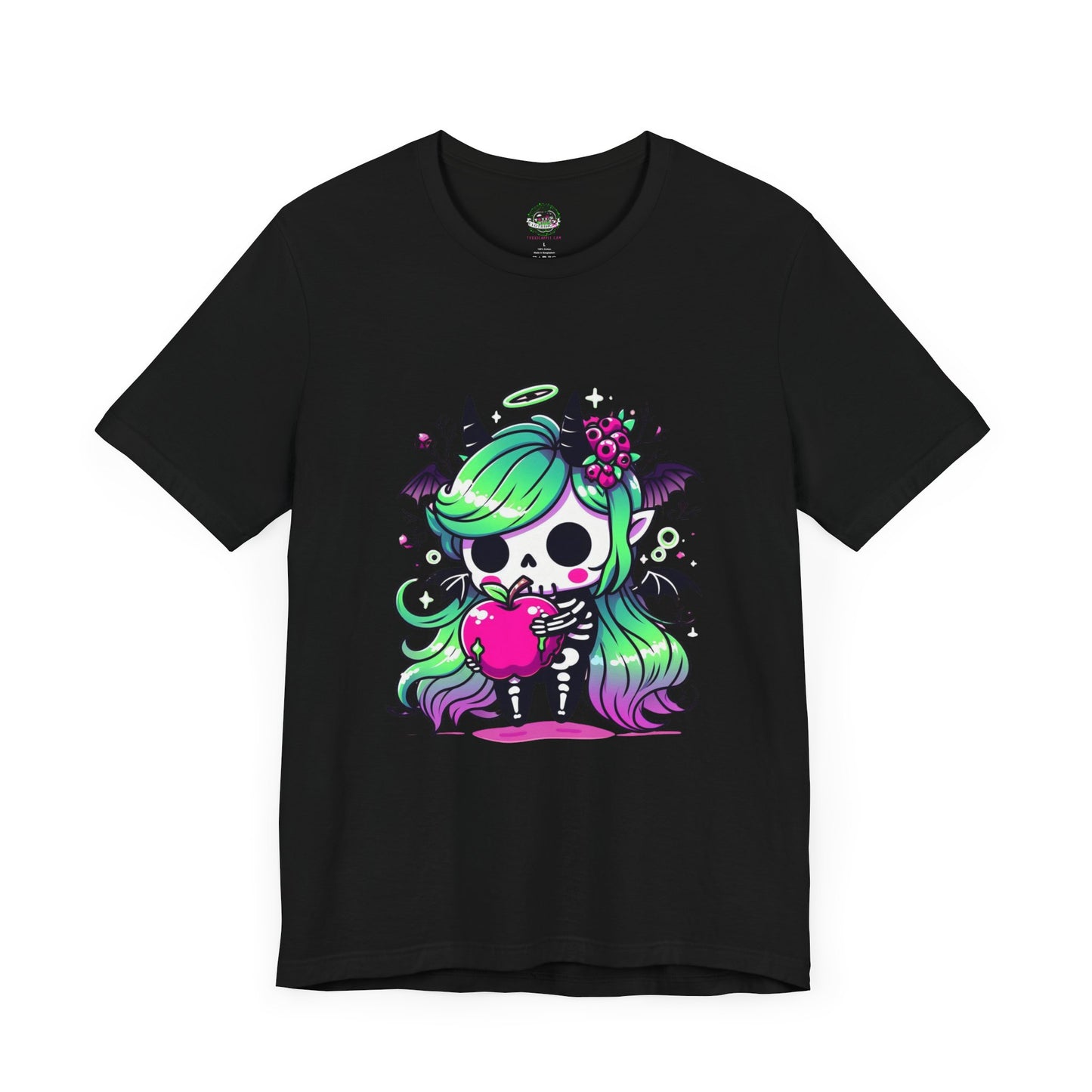 Chibi Skeleton Girl Tee Shirt