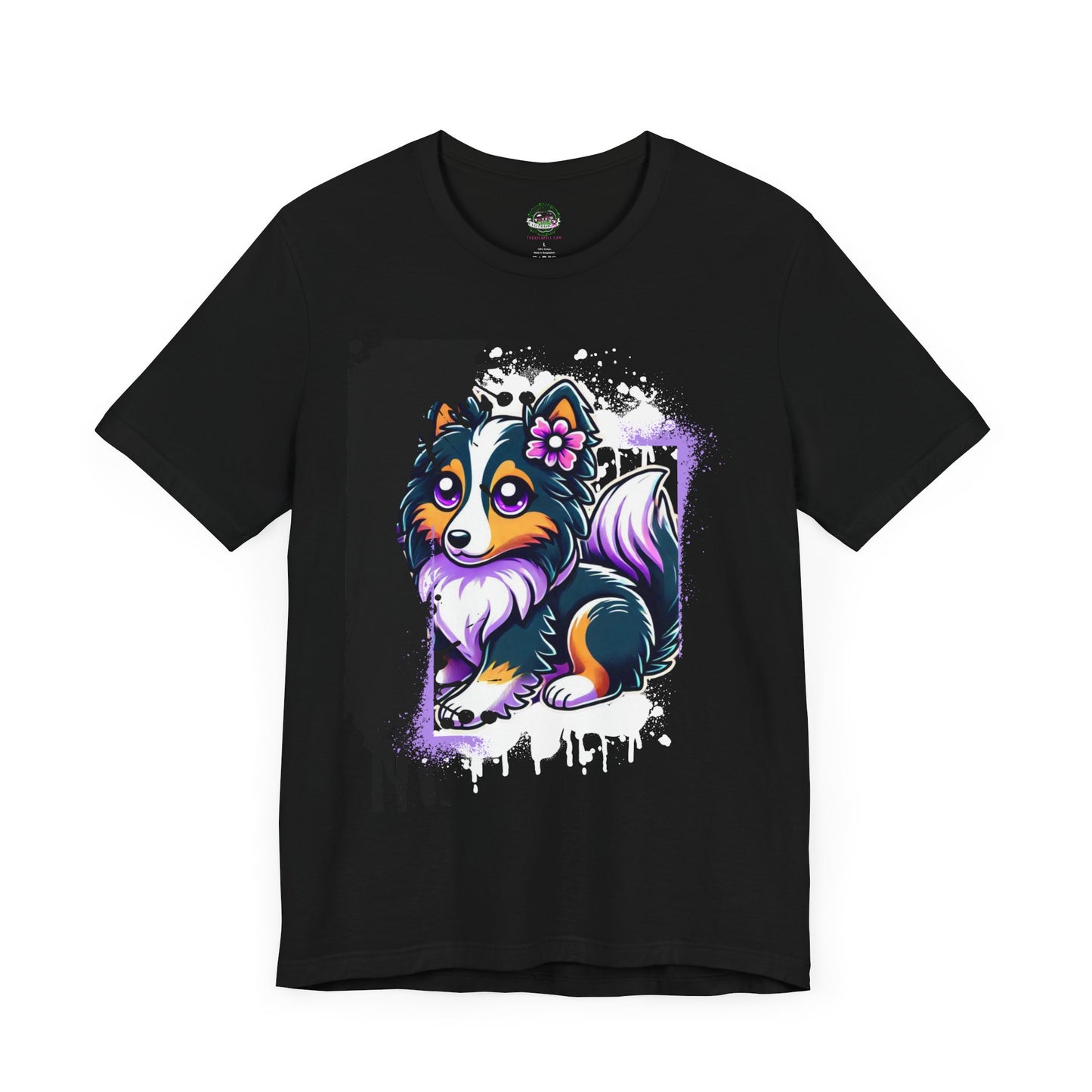 Kawaii Cartoon Sheltie T-Shirt