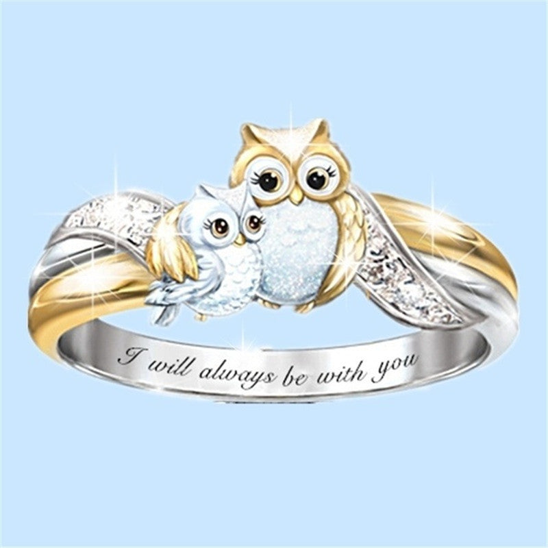 Big Owl Little Owl Necklace