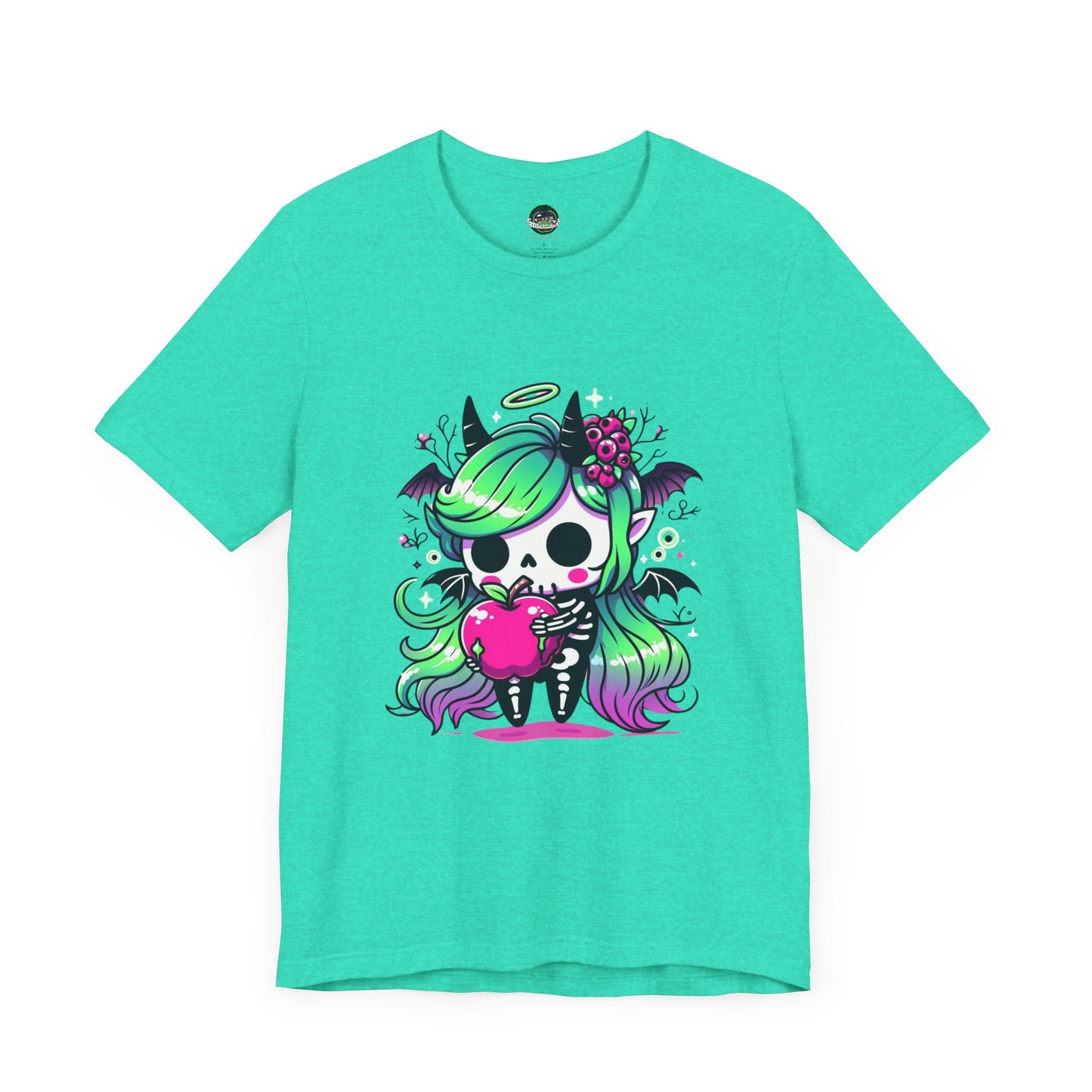 Chibi Skeleton Girl Tee Shirt