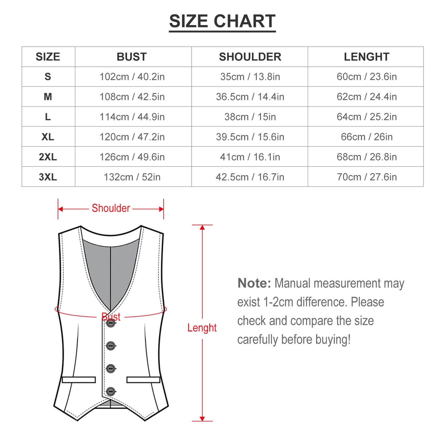Leopard Red Plaid Suit Vest Unisex
