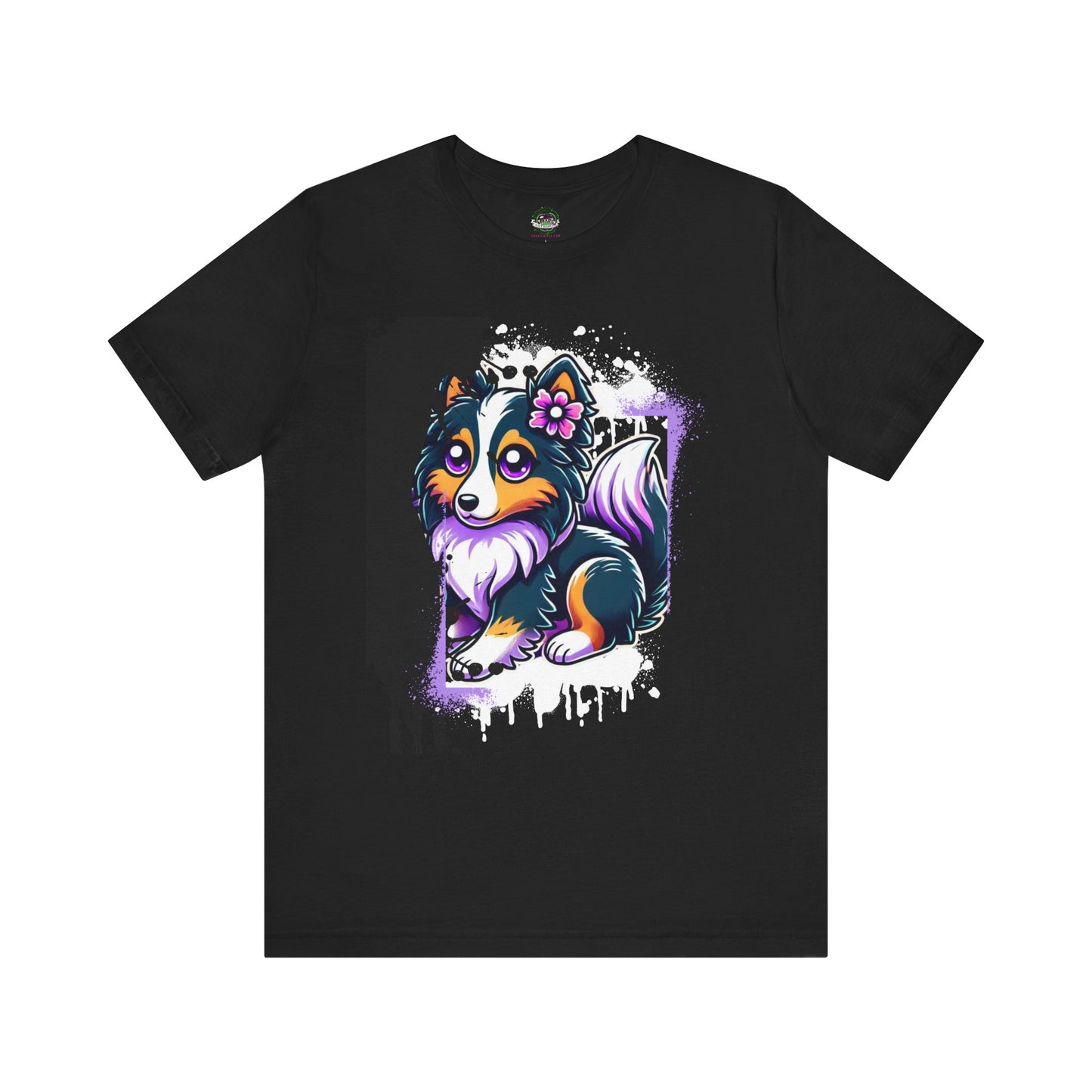Kawaii Cartoon Sheltie T-Shirt