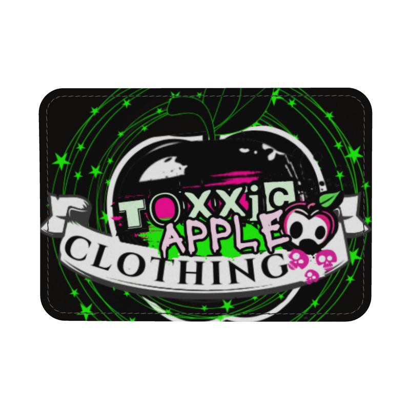 Rainbow Pastel Goth Handbag - Skull Print - Zip Top