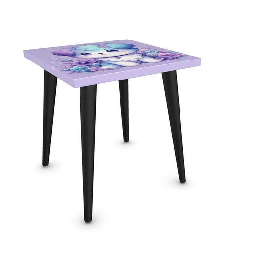 Purple Puppy Side Table
