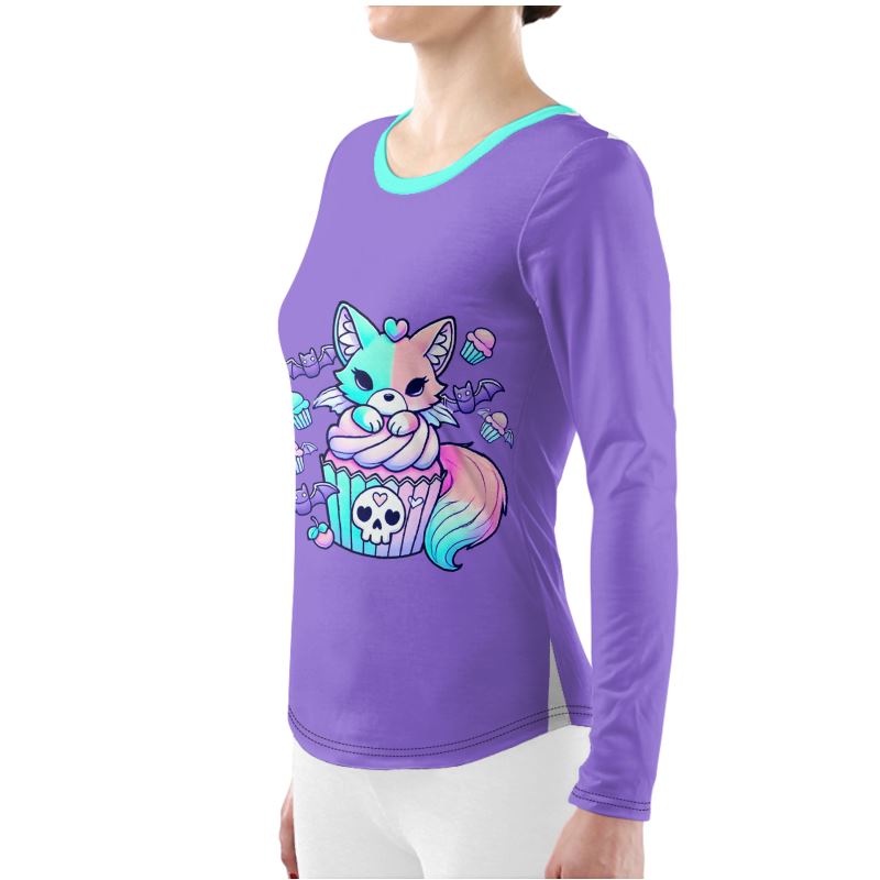 Pastel Goth Ladies Night Set Pajamas