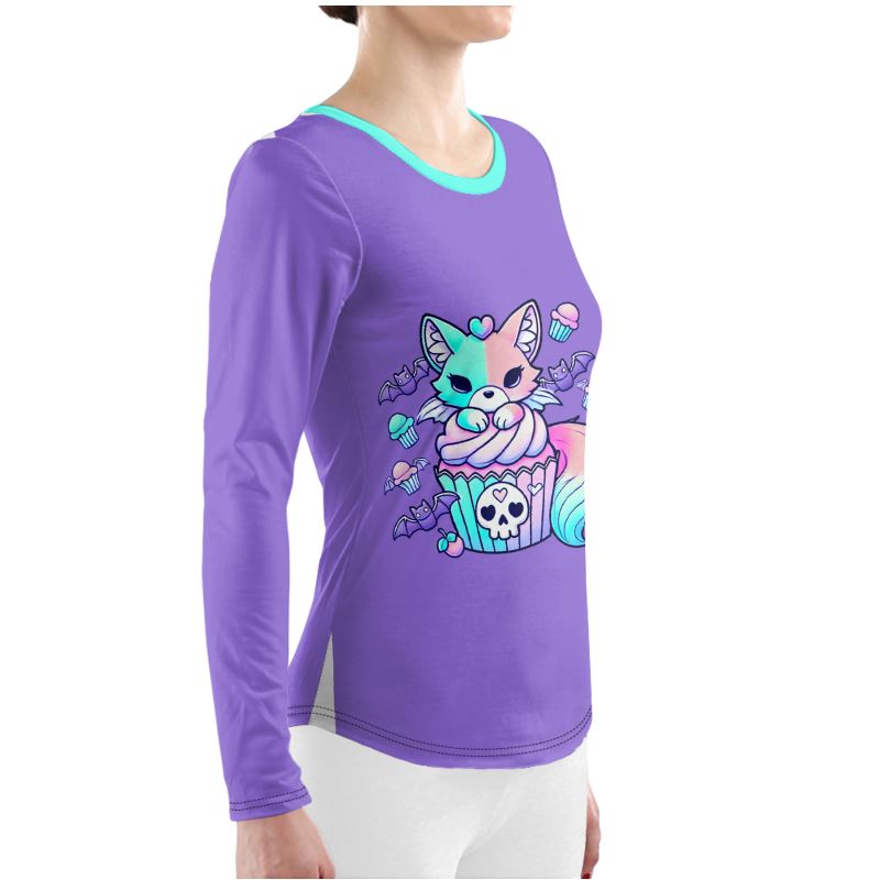 Pastel Goth Ladies Night Set Pajamas