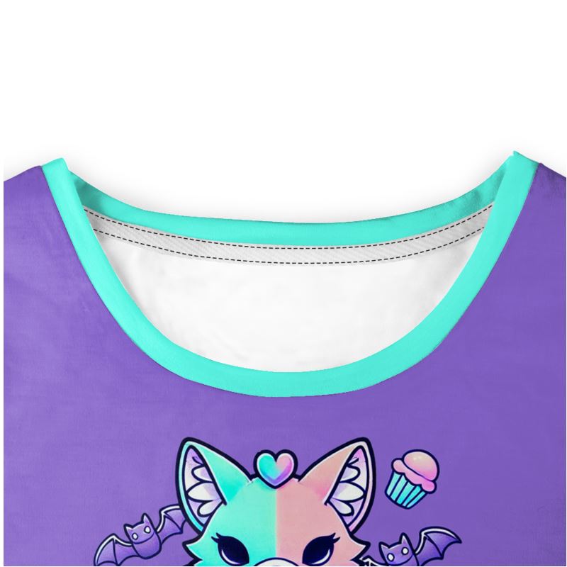 Pastel Goth Ladies Night Set Pajamas