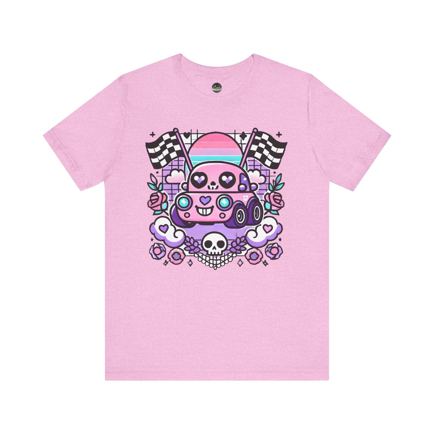 Kawaii Pastel Goth Shirt - Video Game Kart - Gamer Shirt