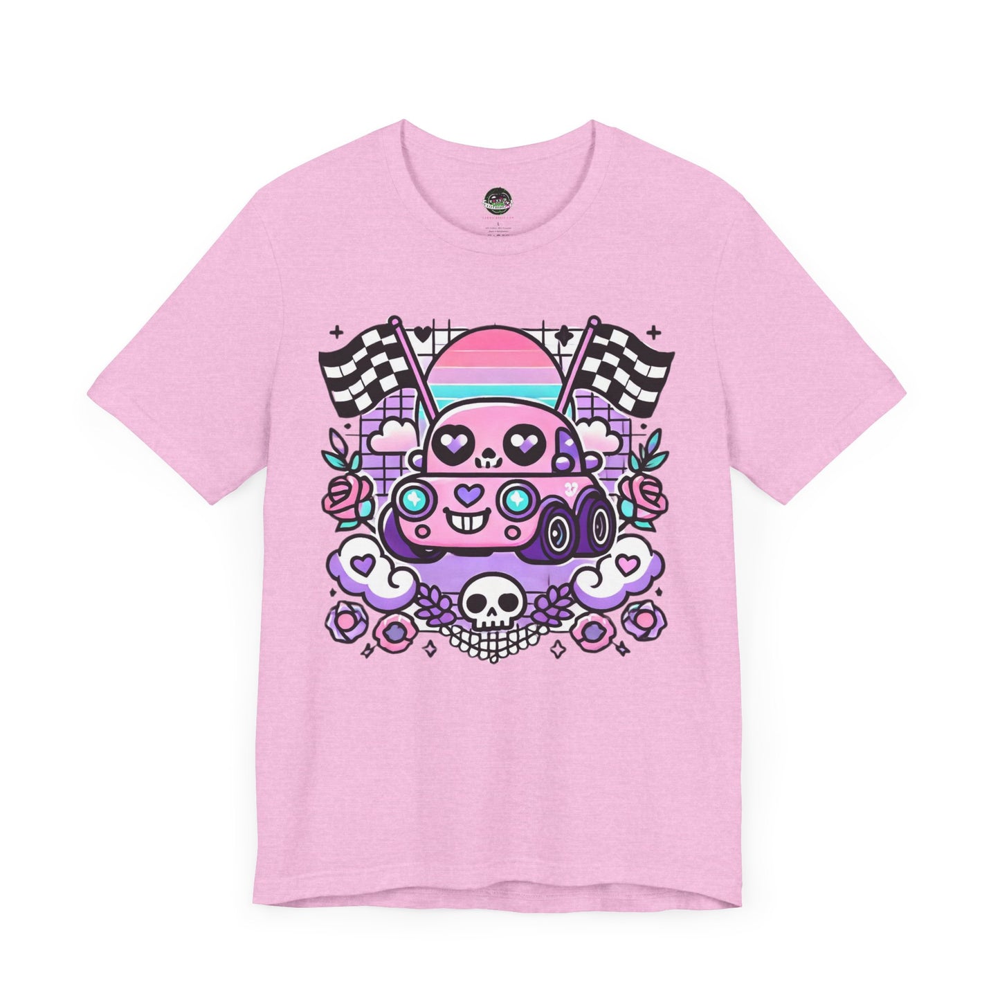 Kawaii Pastel Goth Shirt - Video Game Kart - Gamer Shirt