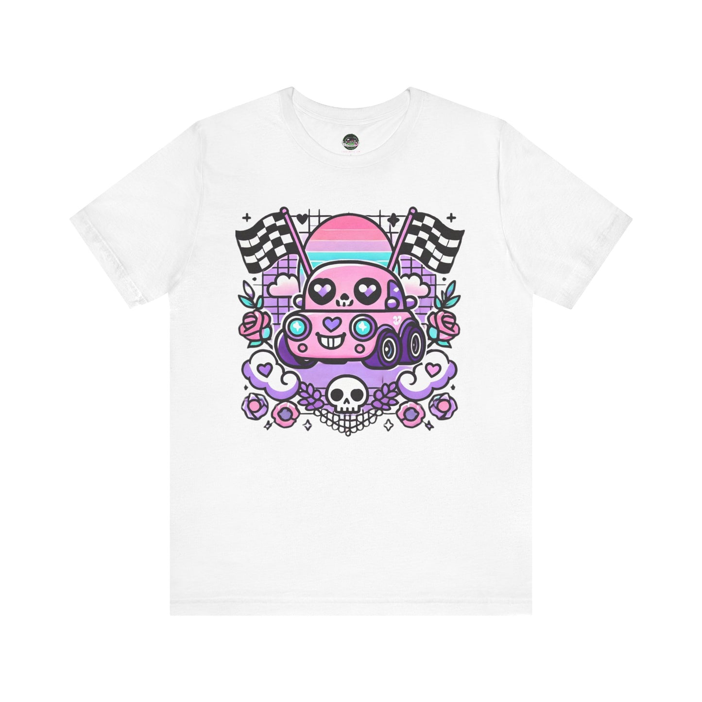 Kawaii Pastel Goth Shirt - Video Game Kart - Gamer Shirt
