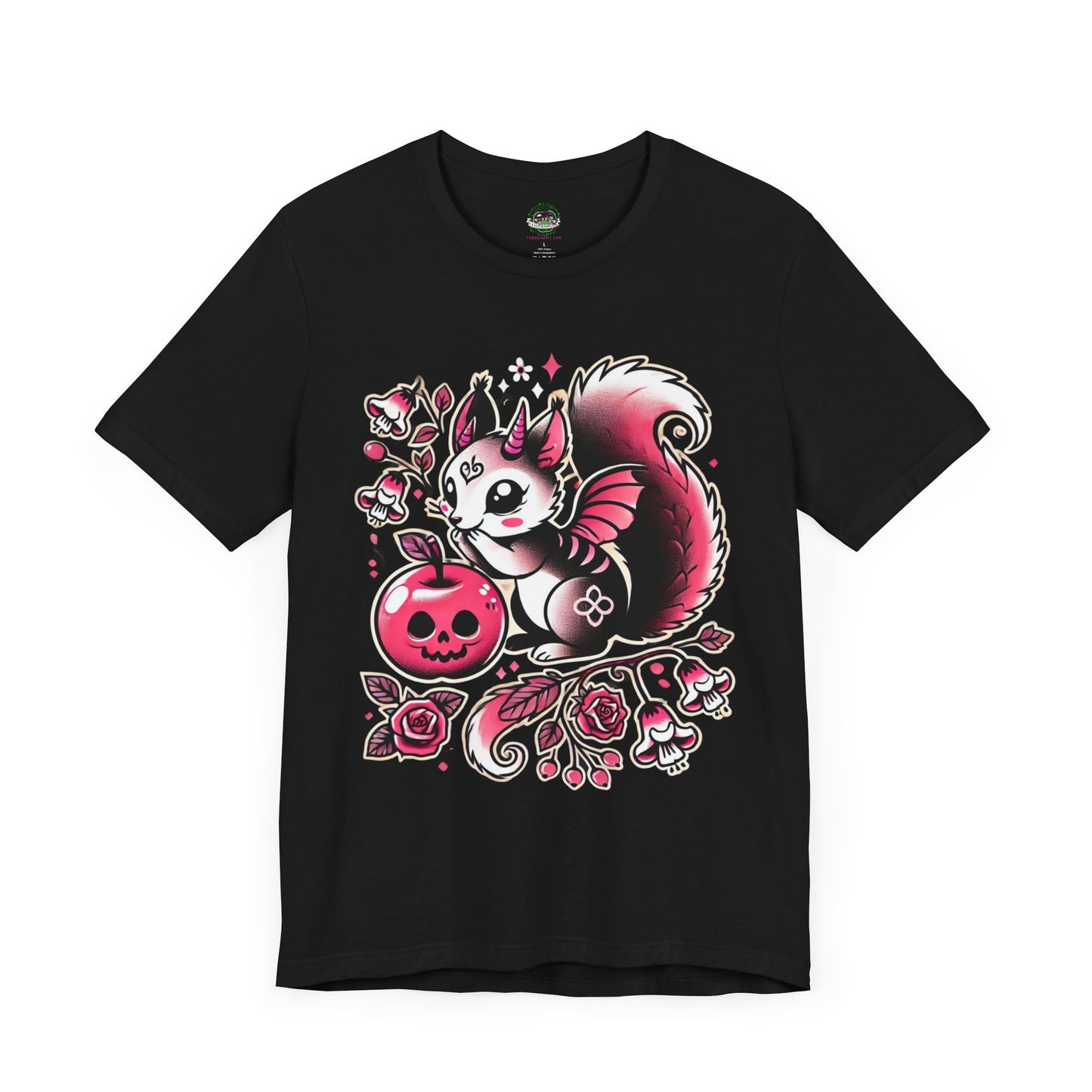 Goth Squirrel Toxxic Apple Tee - T-Shirt
