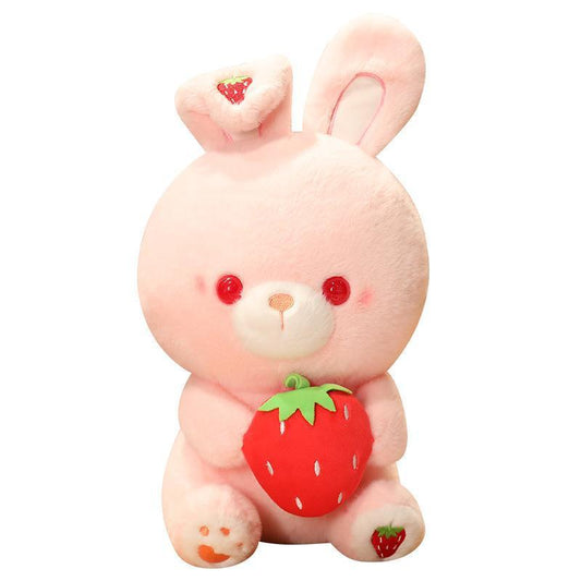Strawberry Bunny Rabbit Plush Toy