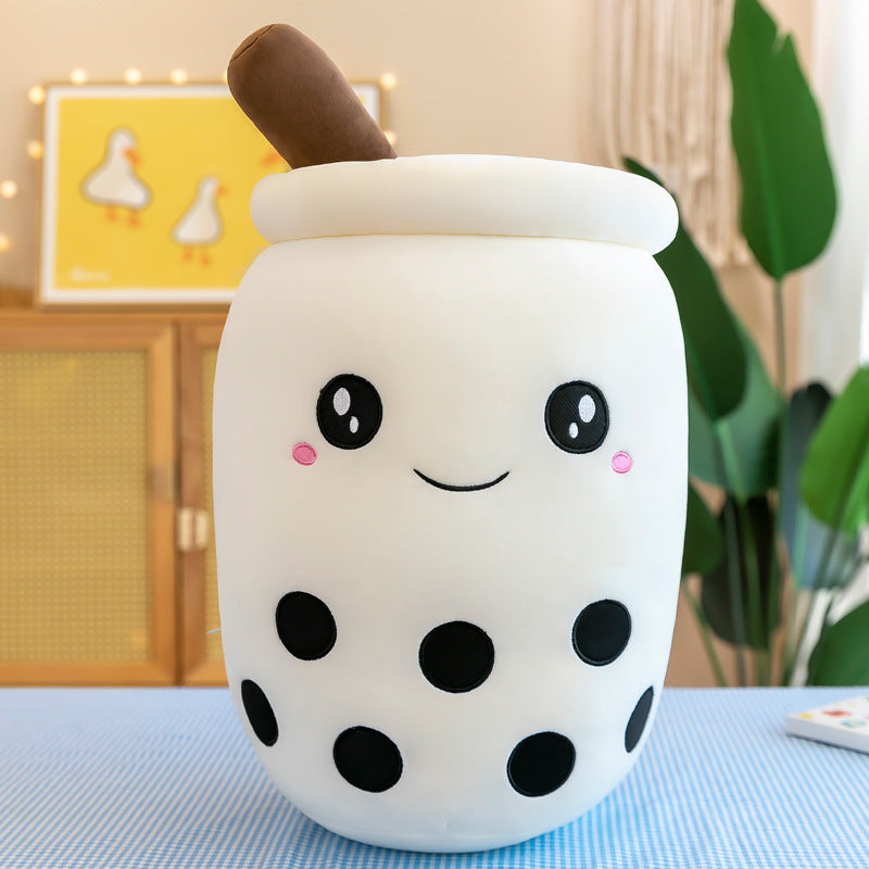 Milk Tea Cup Plush Toy Fruit Pillow Strawberry Matcha Cup Plushie