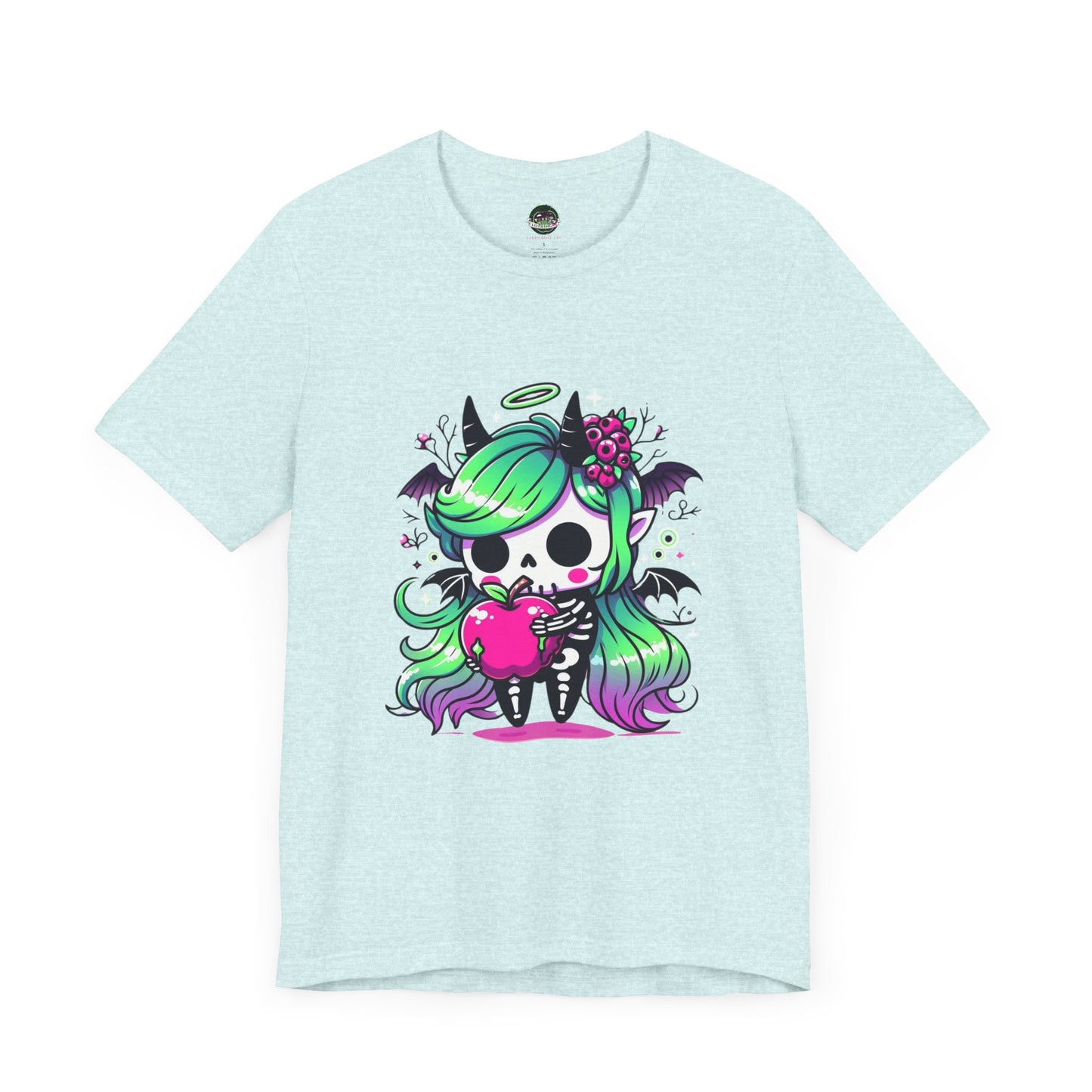 Chibi Skeleton Girl Tee Shirt