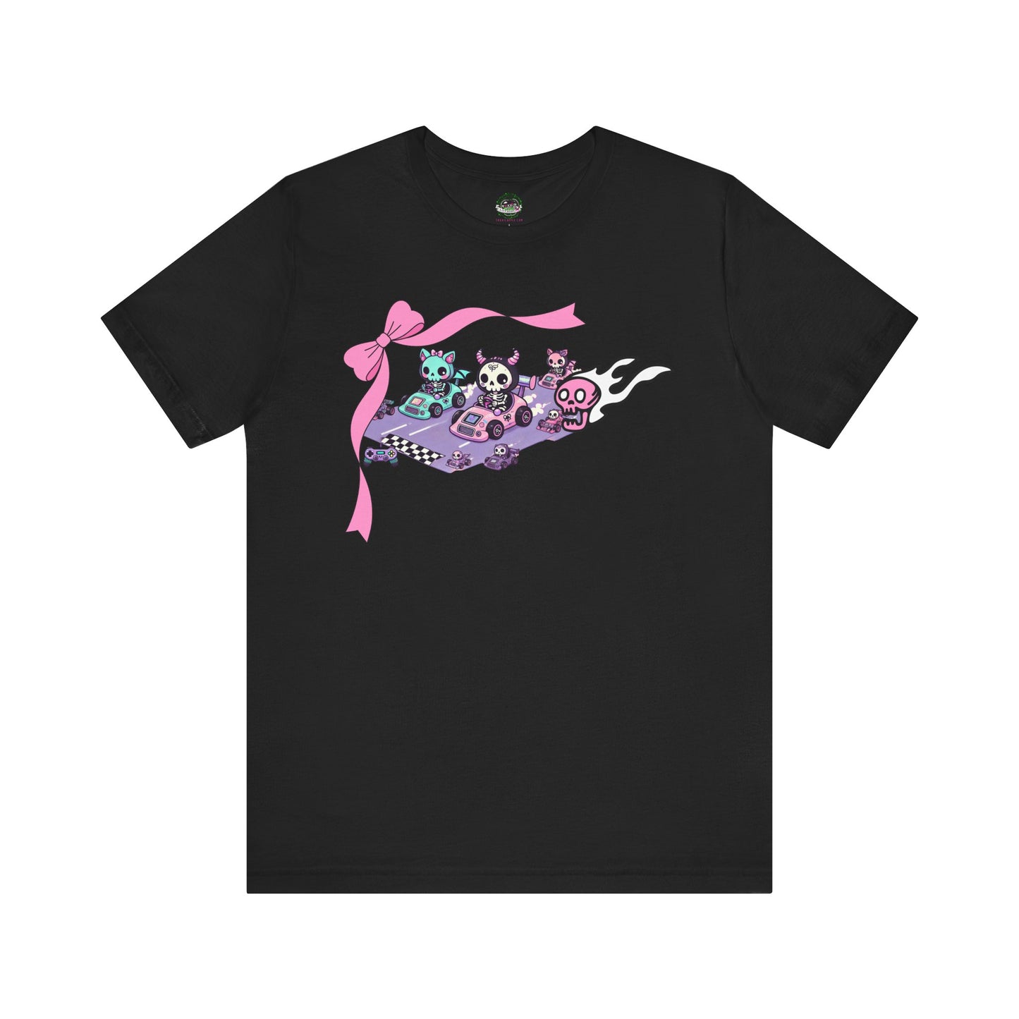 Kawaii Pastel Goth Shirt - Video Game Kart Racing - Gamer Shirt