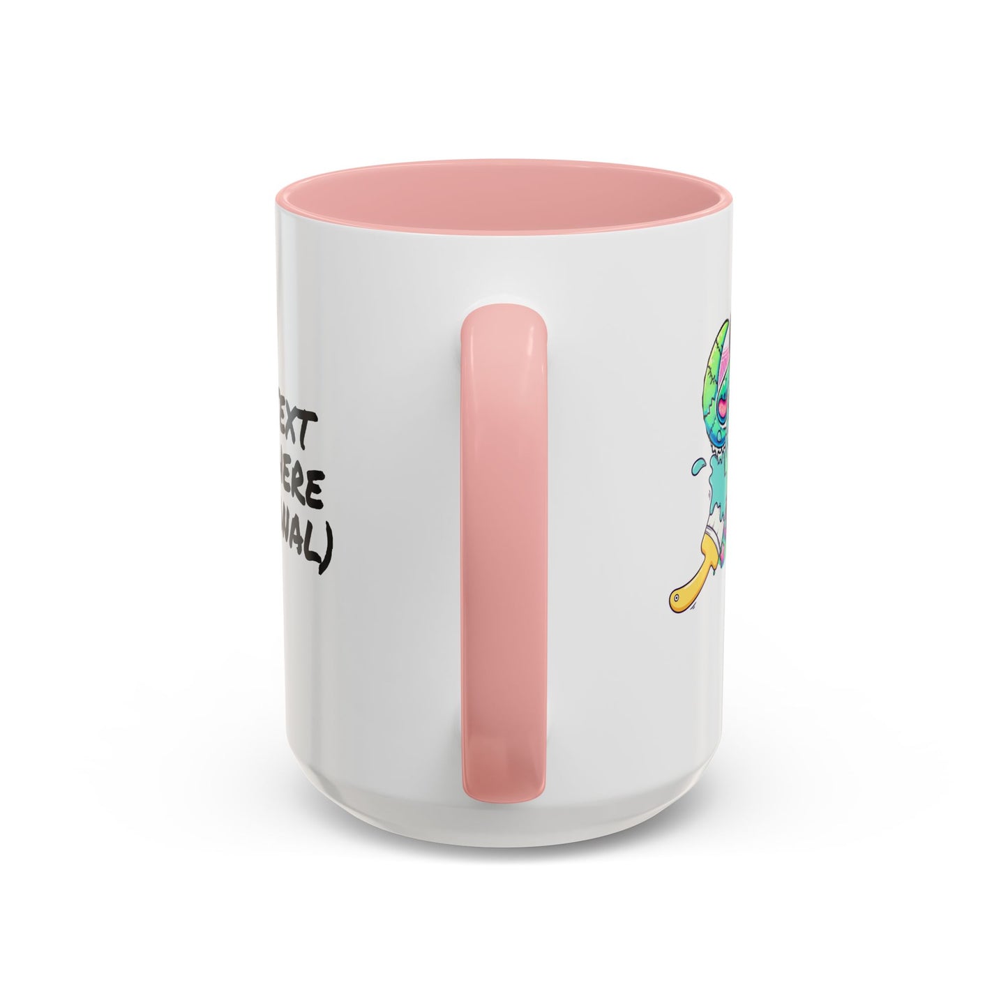 Kawaii Pastel Goth DDLG Gift Mug - Cow & Bat Paintbrush - Personalized