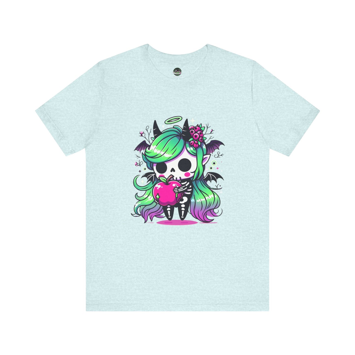 Chibi Skeleton Girl Tee Shirt