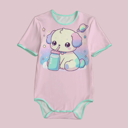 Kawaii Puppy - Onesie Milk Bottle For Adults