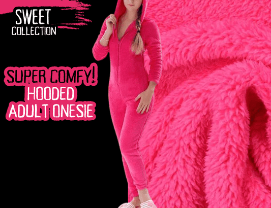 Fluffy Fleece Jumpsuits Adult Onesie