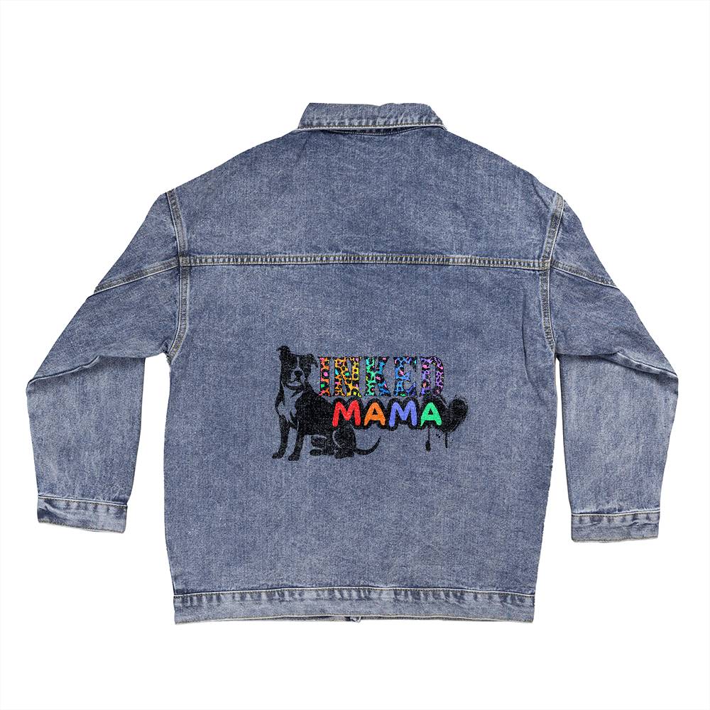 Inked Mama Women’s Denim Jacket - Small - Jackets