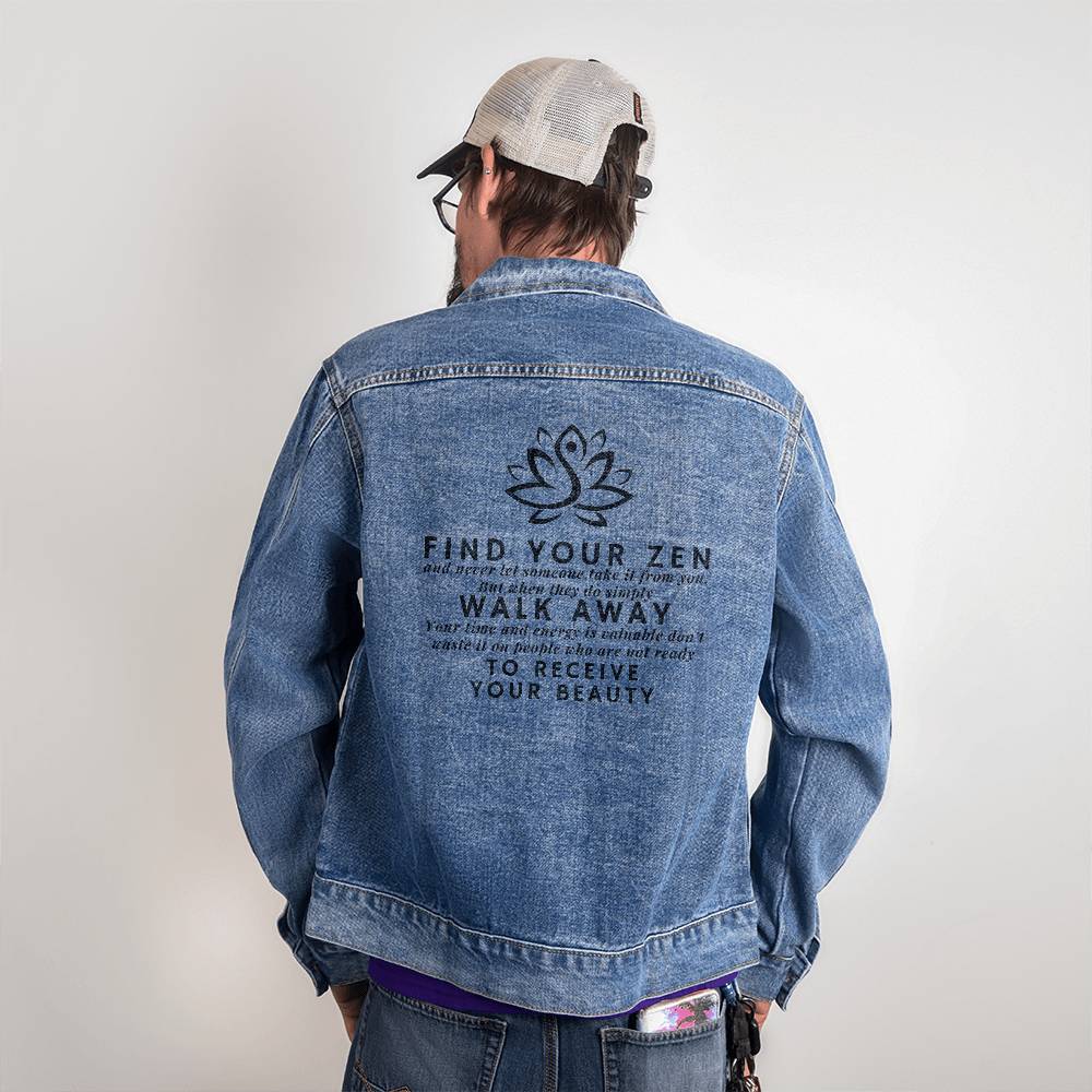 Zen Men’s Denim Jacket - Jackets