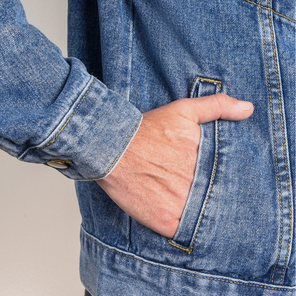 Zen Men’s Denim Jacket - Jackets