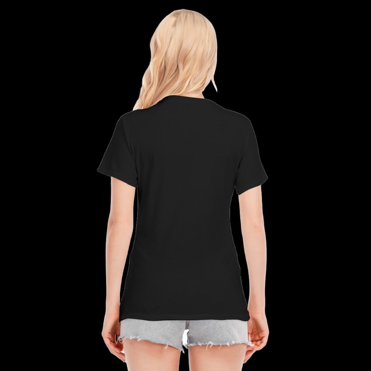 Chibi Rainbow Be Yourself Alternative Women’s Round Neck Graphic T-Shirt - S