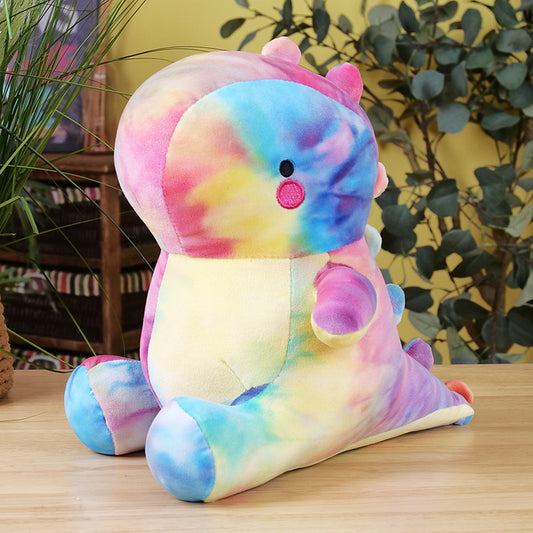 Dinosaur Plush Toy - Rainbow, Pink, Yellow, Purple, Green