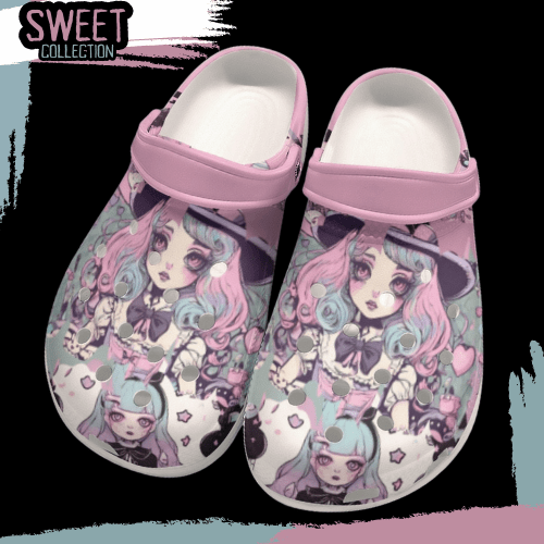 Gothic Kawaii Style Anime Women’s Classic Clogs