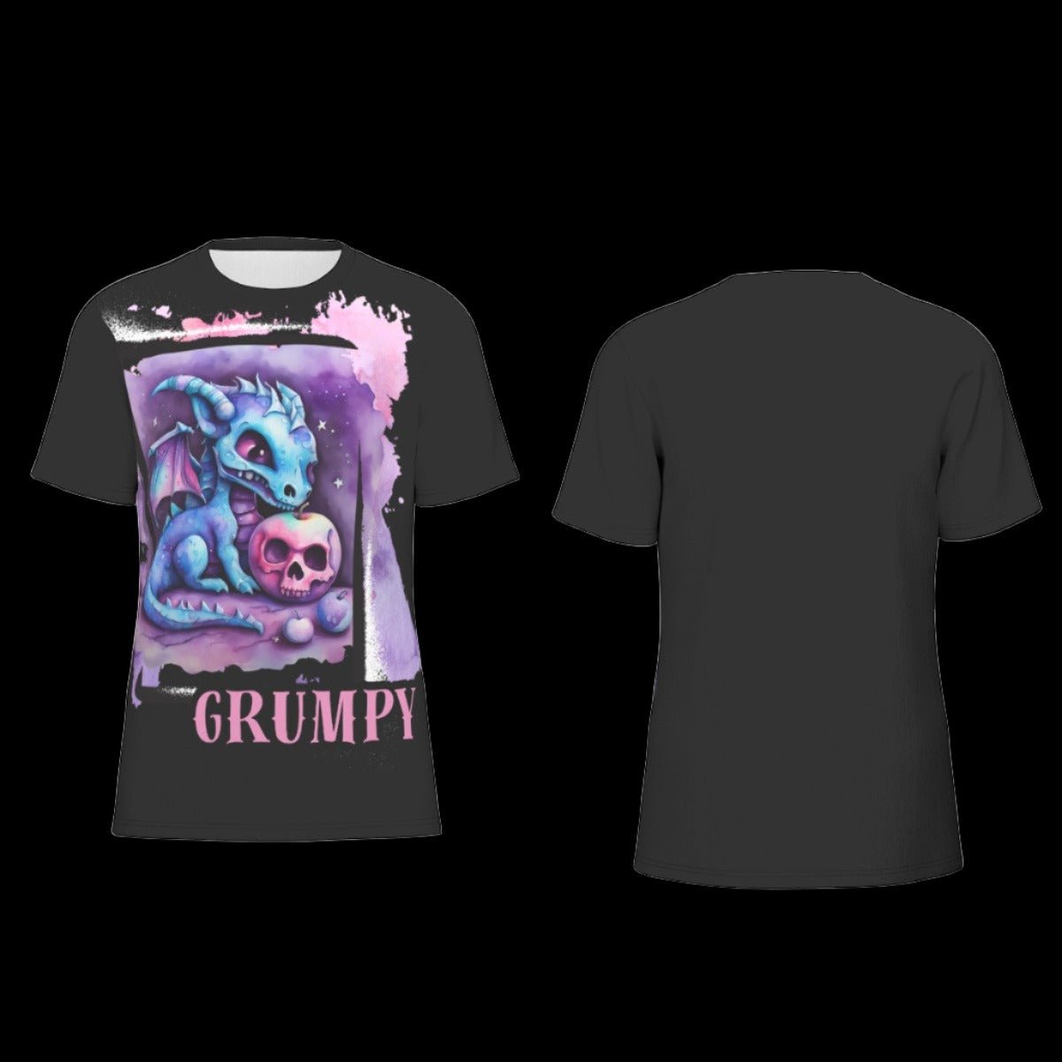 Grumpy Dragon Unisex O-Neck T-Shirt | 190GSM Cotton