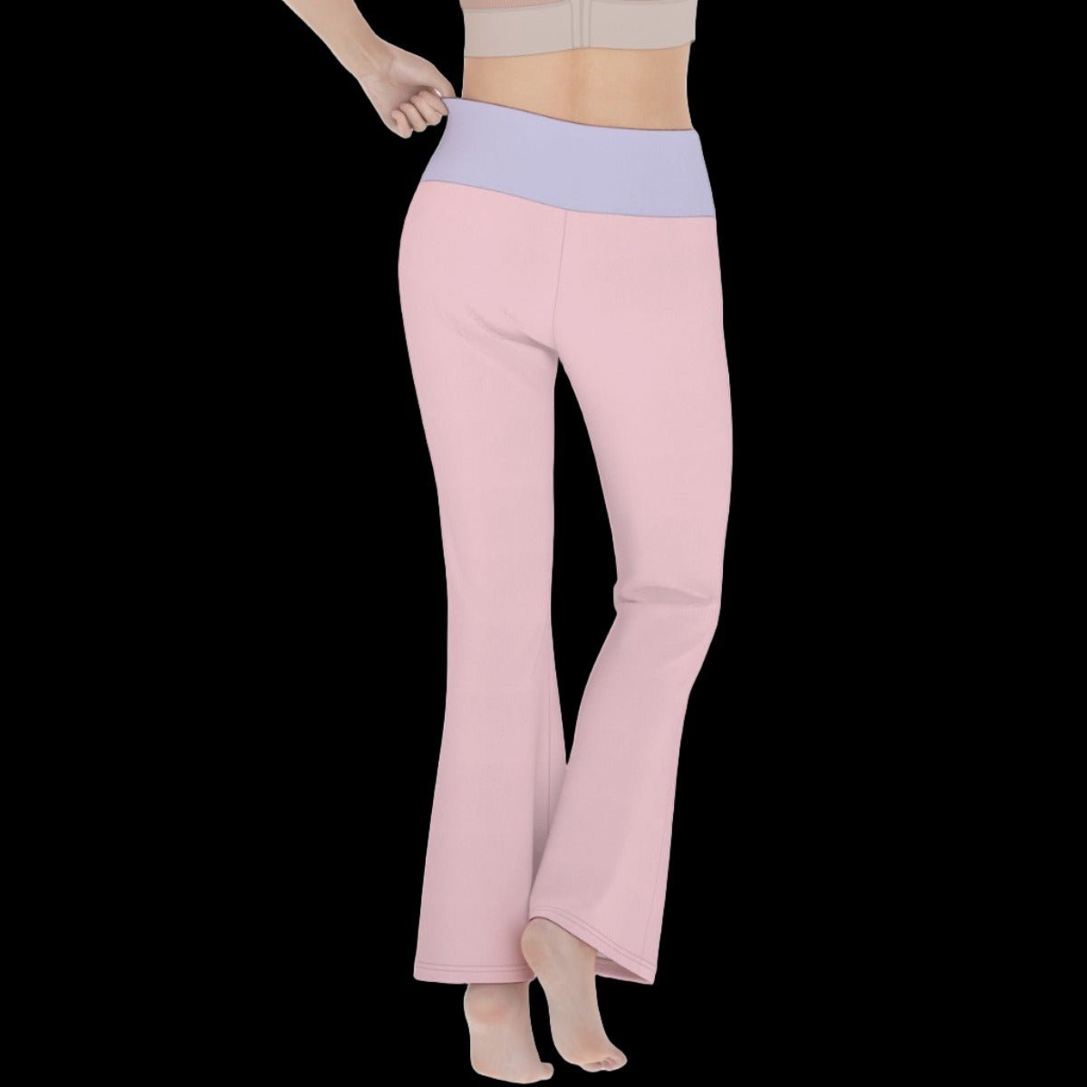 Kawaii Pagan Baby Women’s Flare Yoga Pants - yoga pants